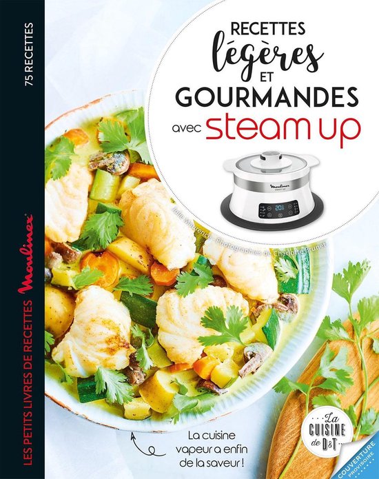Recettes légères et gourmandes avec Steam up - cover