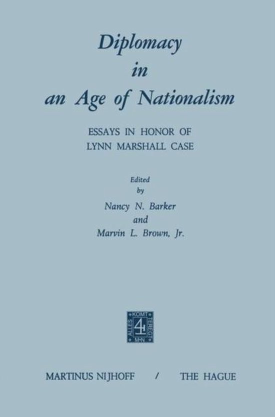 Diplomacy in an Age of Nationalism - cover