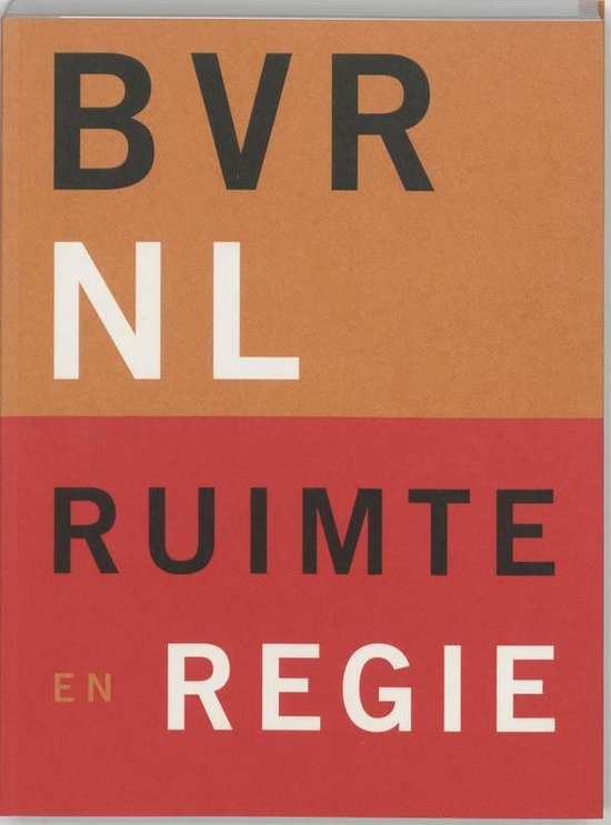 Cover van het boek 'BVR NL Ruimte en regie'