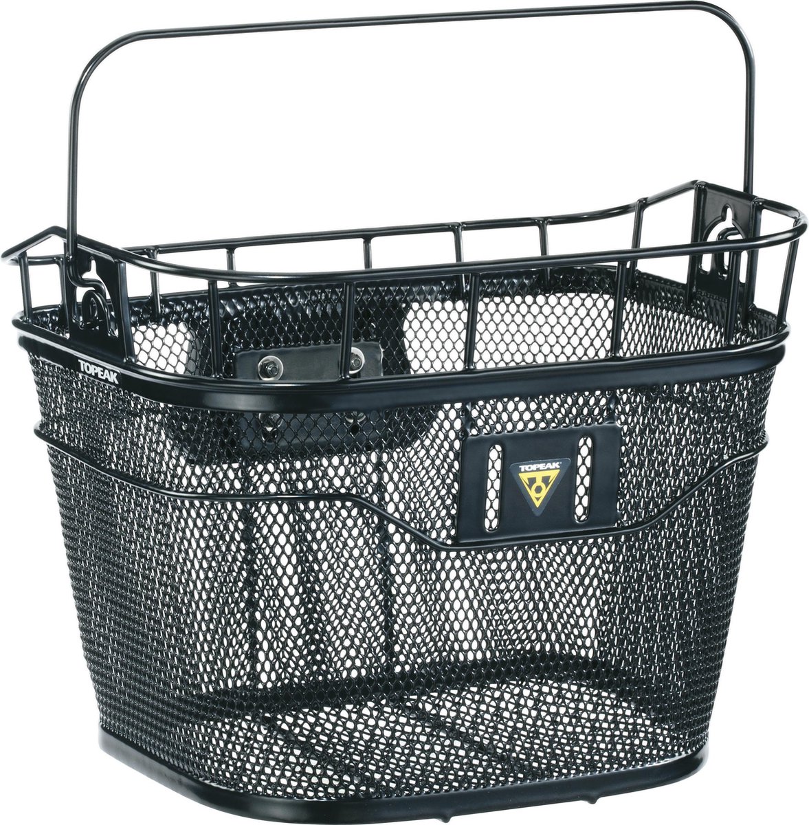Topeak basket fietsmand - voor ebike - 16l - gelaste metaaldraad - zwart