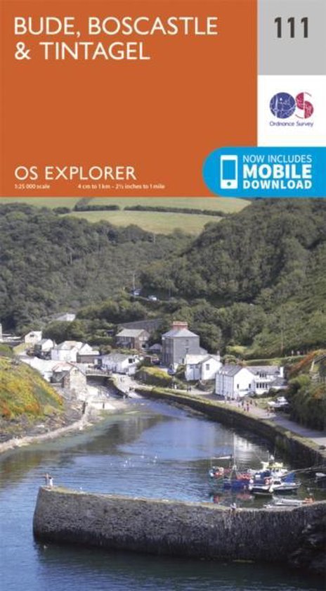 EXP 111 Bude Boscastle & Tintagel - cover
