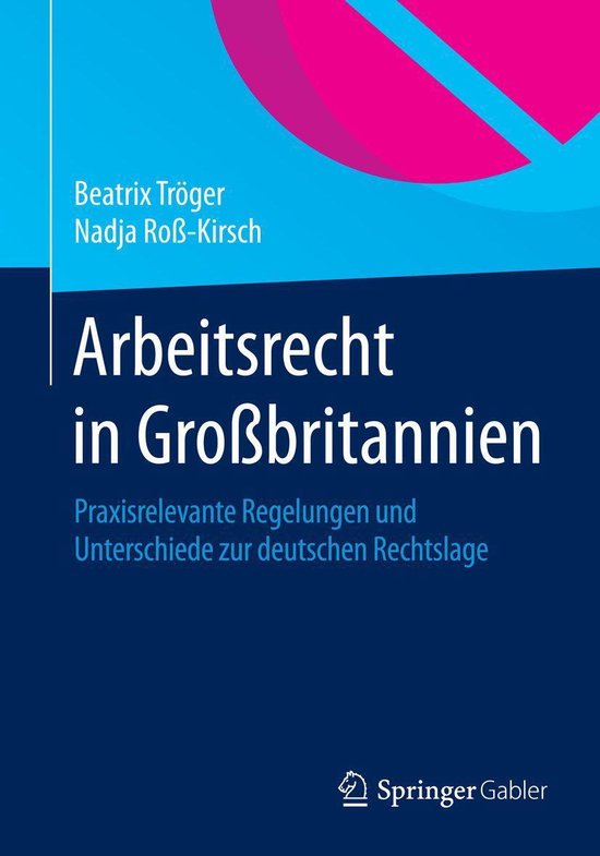 Arbeitsrecht in Großbritannien - cover