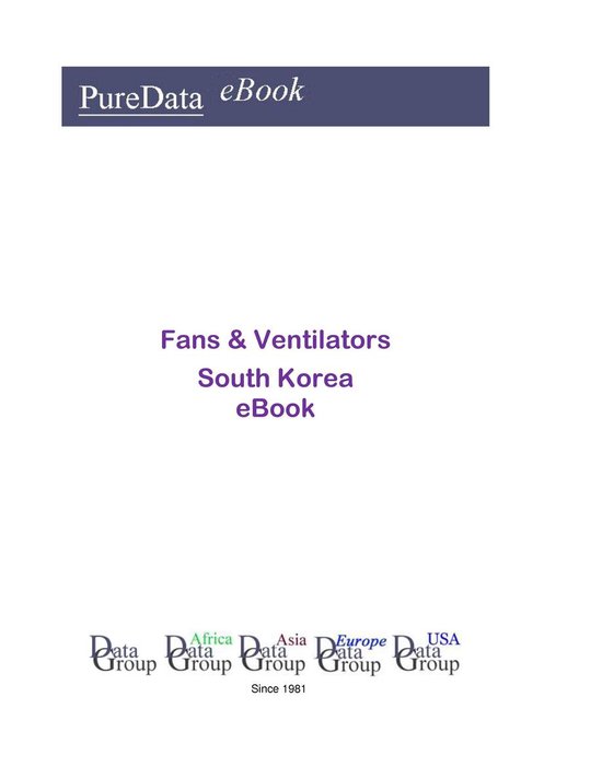 PureData eBook - Fans & Ventilators in South Korea - cover