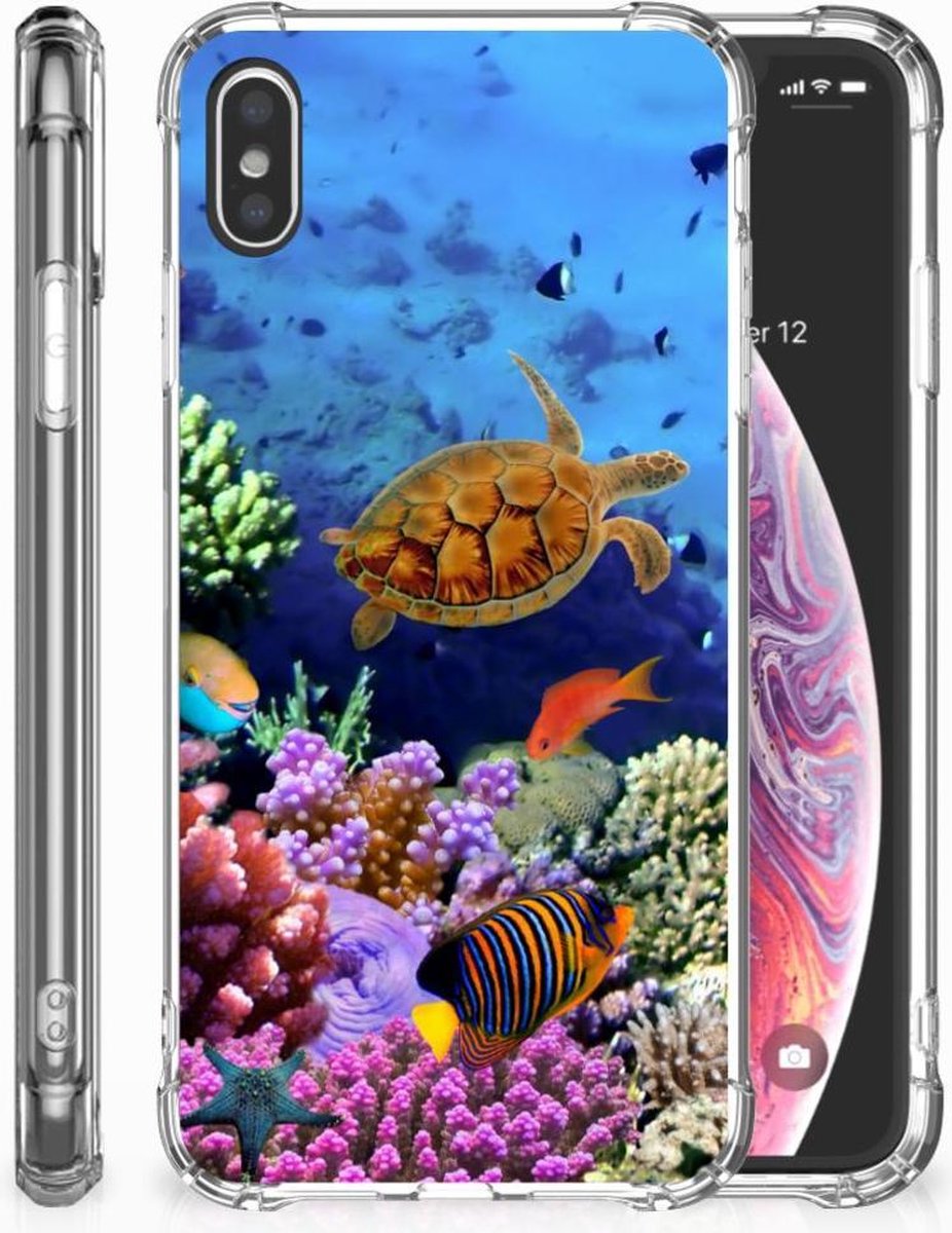 Apple iPhone Xs Max Case Anti-shock Vissen