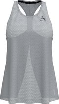 Odlo Bl Top Crew Neck Tank Millennium Linencool Dames Sporttop - Light Grey Melange - Maat XS
