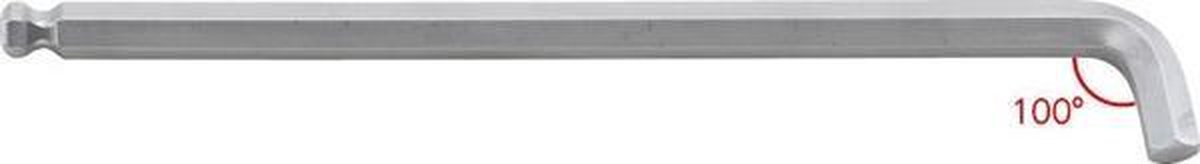 Haakse schroevendraaierset 6-kant 2,5mm, 100°