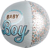 Baby Boy Folieballon luipaardprint 43 cm
