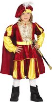 Fiestas Guirca Kostuum Prins Jongens Polyester Rood/geel Mt 5-6
