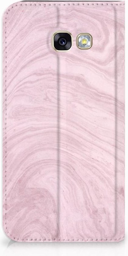 Samsung Galaxy A5 2017 Standcase Hoesje Marble Pink | bol.com