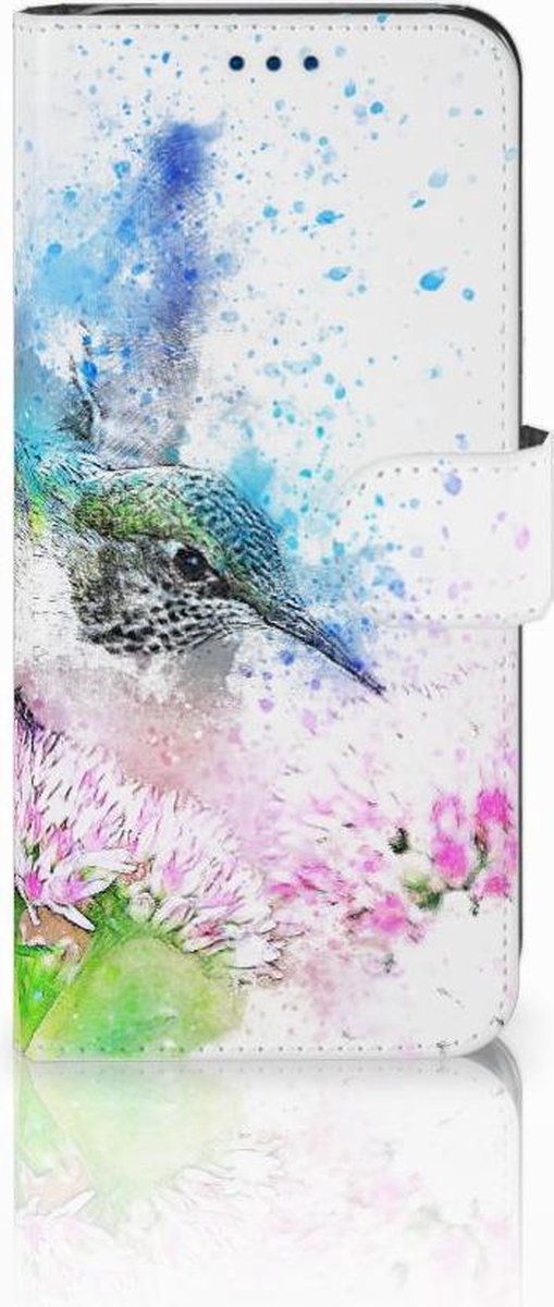 Book Case voor Hoesje Samsung Galaxy S8 Vogel
