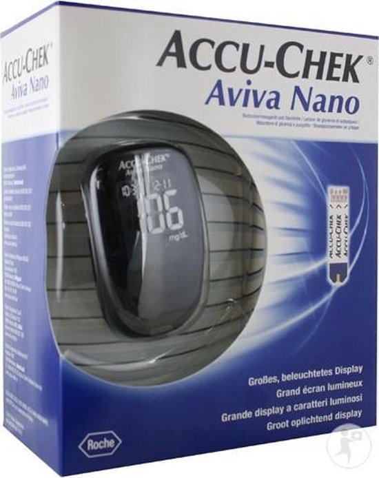 Accu-Chek Aviva Nano bloedsuikermeter, complete startset, per stuk | bol.com