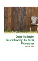 Snorre Sturlassons Historieskrivning