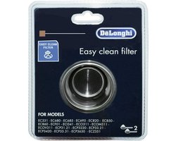 De'Longhi DLSC401 - 2-Kops Easy Clean Filter - Koffiemachineonderdelen
