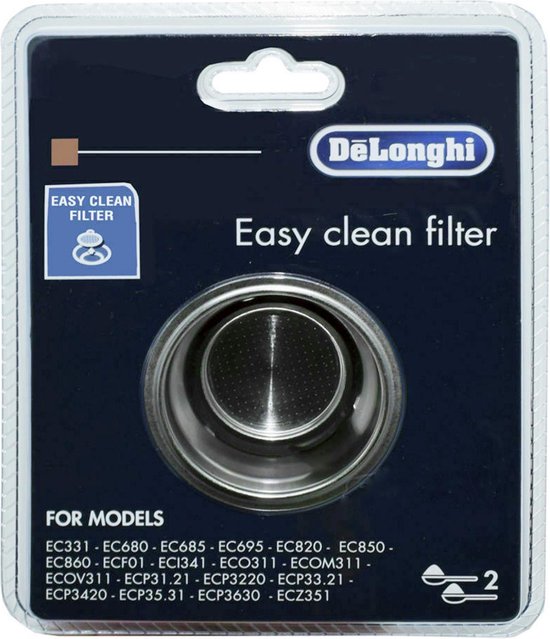 De'Longhi DLSC401 2-Kops Easy Clean Filter