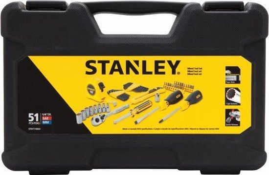 Stanley - STMT0-74864 - Jeu d'outils 51 pièces | bol.com