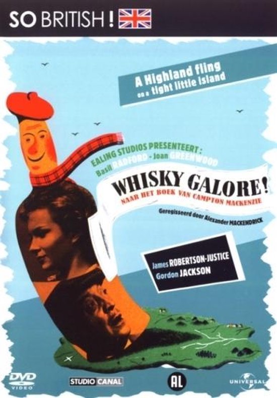Cover van de film 'Whisky Galore!'