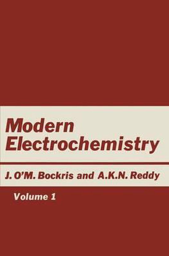 Modern Electrochemistry 9780306370366 John O Bockris Boeken