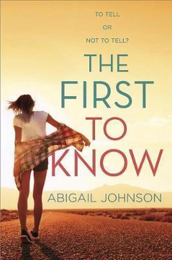 The First to Know - cover