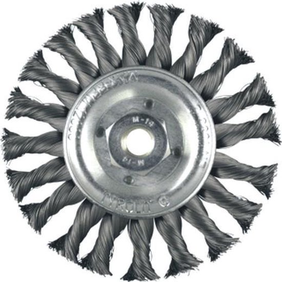 HAPPOW Set van 20 stalen borstels voor accuschroevendraaier, roestvrij staal, 3 mm schacht, 4 maten (5/6/8/15 mm), metalen borstel voor Dremel
