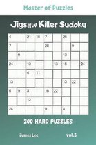 Master of Puzzles - Jigsaw Killer Sudoku 200 Hard Puzzles vol.3