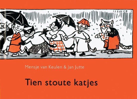 Cover van het boek 'Tien stoute katjes'