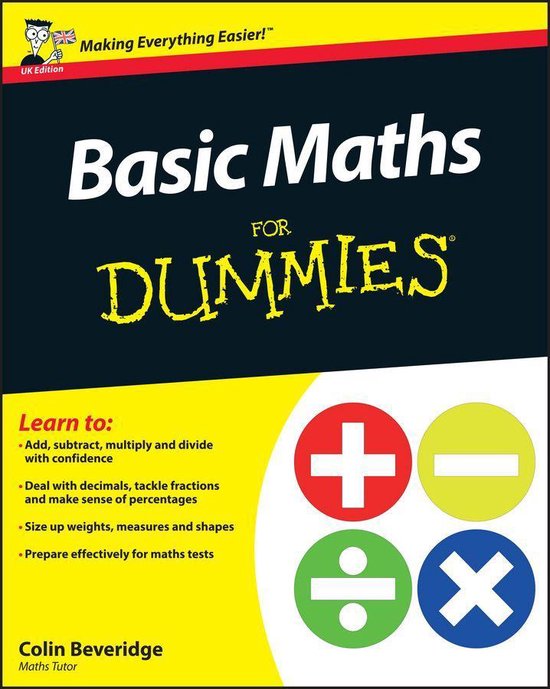 Basic Maths for Dummies (ebook), Colin Beveridge | 9781119975625 ...