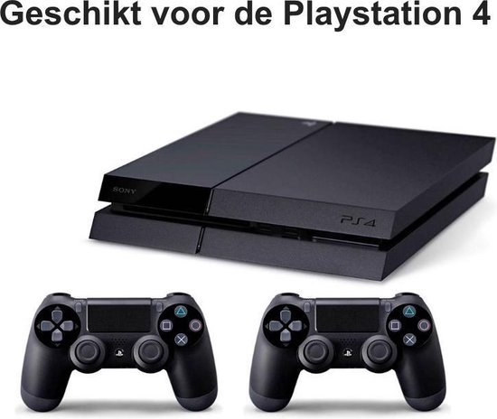 Bol Com Playstation 4 Sticker Ps4 Console Skin Orange Space Ps4 Ruimte Sticker Console