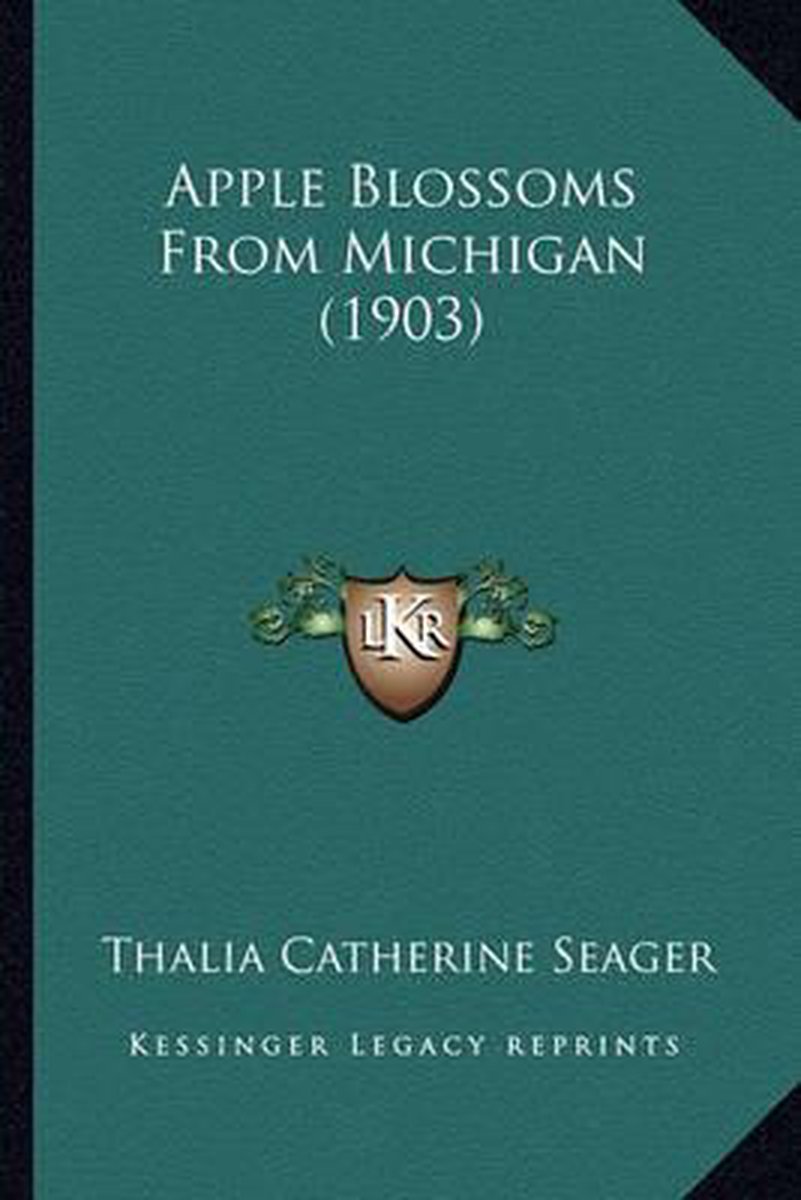 Apple Blossoms From Michigan (1903) van Thalia Catherine Seager