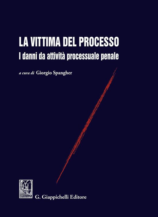 La vittima del processo - cover