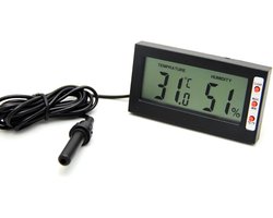 RepTech Digitaal thermo- hygrometer met geheugen