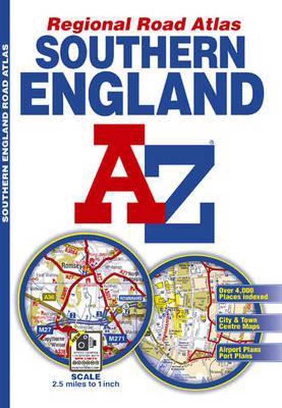 Southern England Regional Road Atlas - cover