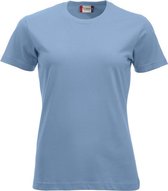 Clique New Classic-T Women 029361 - Licht-blauw - S