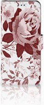Portemonnee hoesje Geschikt voor Samsung S8 Watercolor Flowers