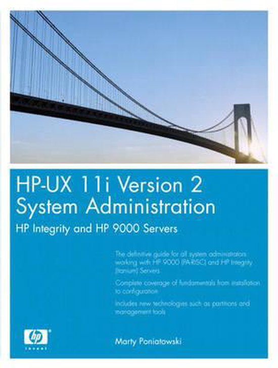 Hp-Ux 11I Version 2 System Administration - cover