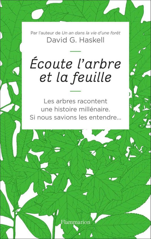 Sciences - Écoute l'arbre et la feuille