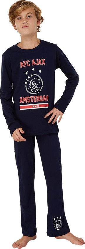 Ajax Pyjama - Blauw - Maat 92 | bol.com