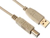 HQ - USB 2.0 A - B Kabel - Grijs - 2.5 meter