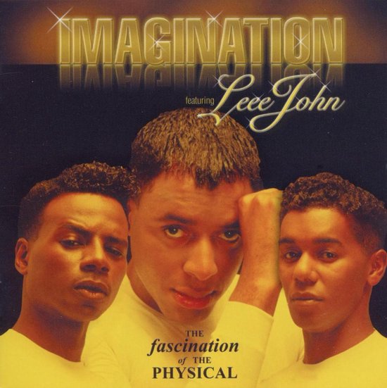 Groepsportret van Imagination featuring Leee John. Mannen dragen witte shirts.