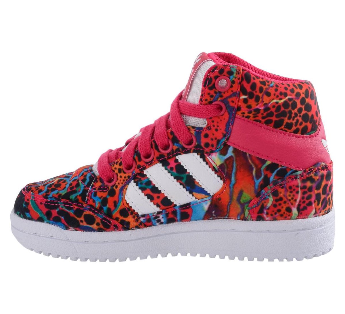 adidas Originals Pro Play - Sneakers - Kinderen - Maat 37 1;3 - Oranje;  Roze; Wit | bol.com
