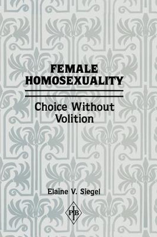 Female Homosexuality - cover