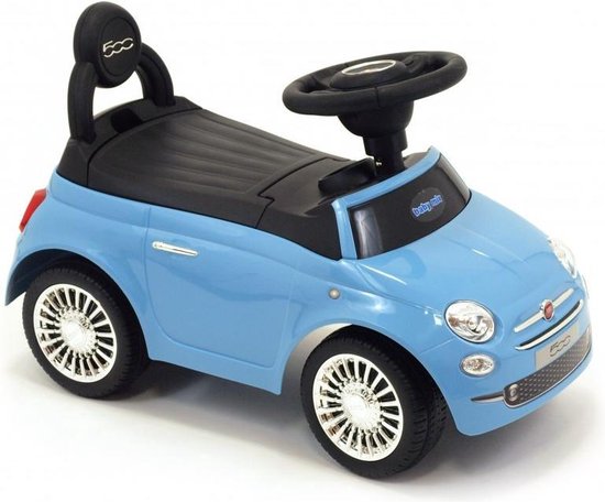 JEP een andere Afkorten Happy Baby Loopauto fiat 500 blauw | bol.com