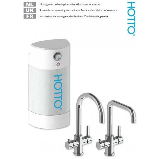 Hot Water Tap, Hotto Boiler 8 ltr. met Arco kraan, afgerond | bol.com