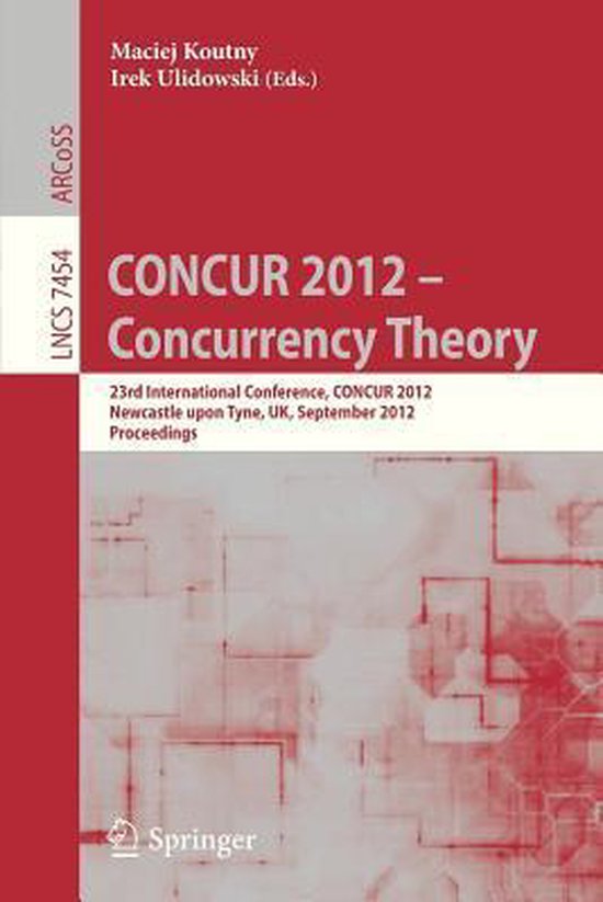 Concur 2012- Concurrency Theory - cover