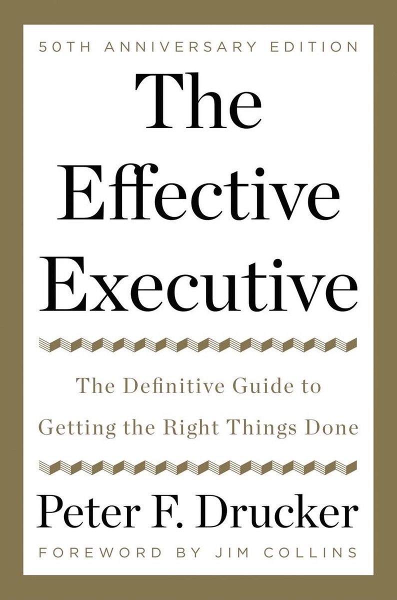 Omslag van The Effective Executive