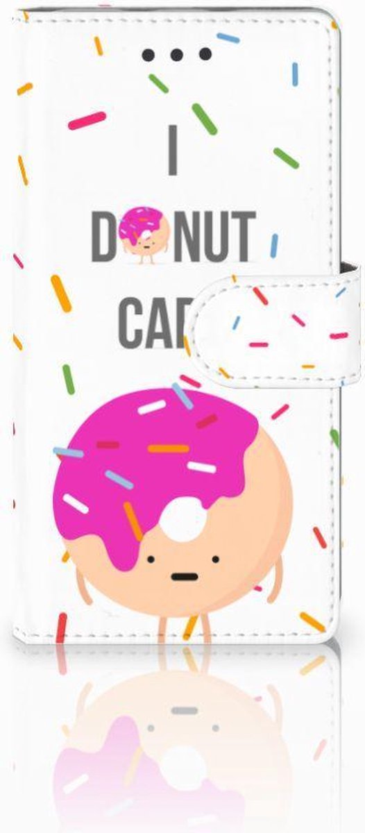 Huawei Ascend P8 Lite Book Cover Donut Roze