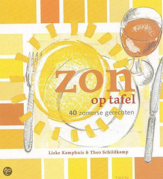 Cover van het boek 'Zon op tafel' van Lieke Kamphuis