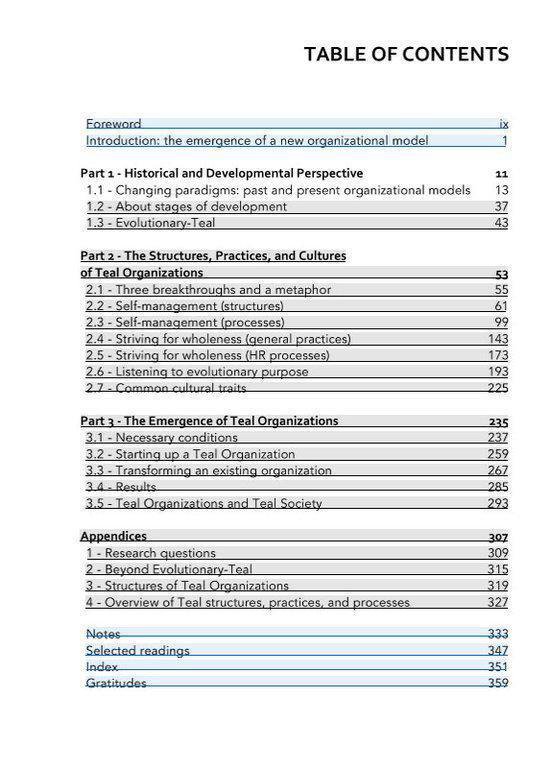 Reinventing Organizations