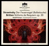 Staatskappelle Dresden, Rudolf Kempe - Firebird Suite & Sinfonia Da Requiem op. 20 (CD)
