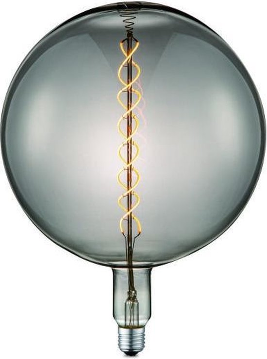 Het apparaat Gom mini Grote led lamp Titanium 26cm E27 fitting 6W 260mm | bol.com