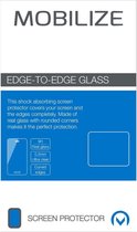 Mobilize Edge To Edge Gehard Glas Ultra-Clear Screenprotector Geschikt voor Samsung Galaxy S9 Plus - Zwart